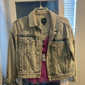 Wild Fable distressed Blue Denim Jacket